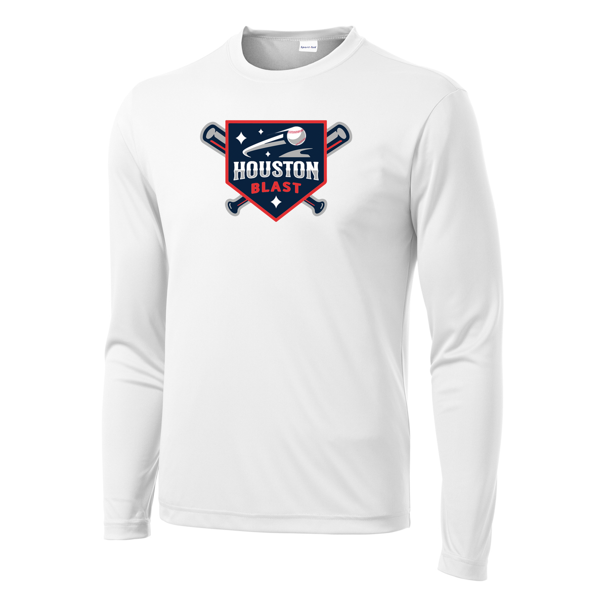 Houston Blast Baseball Long Sleeve Performance Shirt