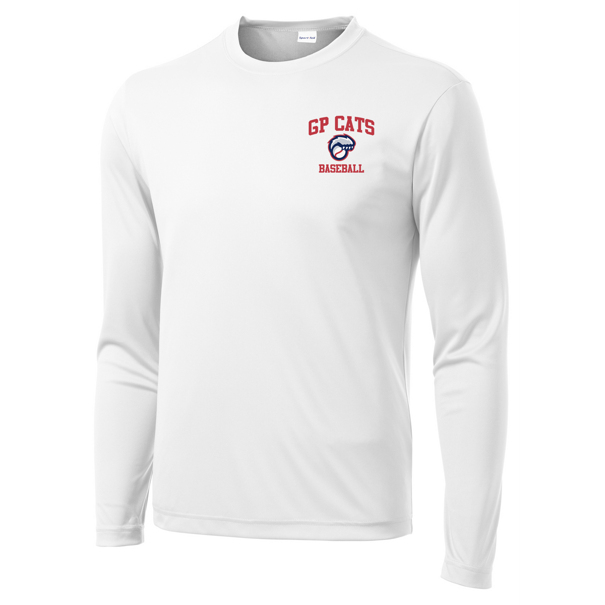 GP Cats Baseball Long Sleeve Performance Shirt
