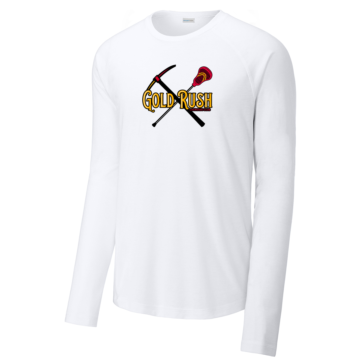 Gold Rush Lacrosse Long Sleeve Raglan CottonTouch