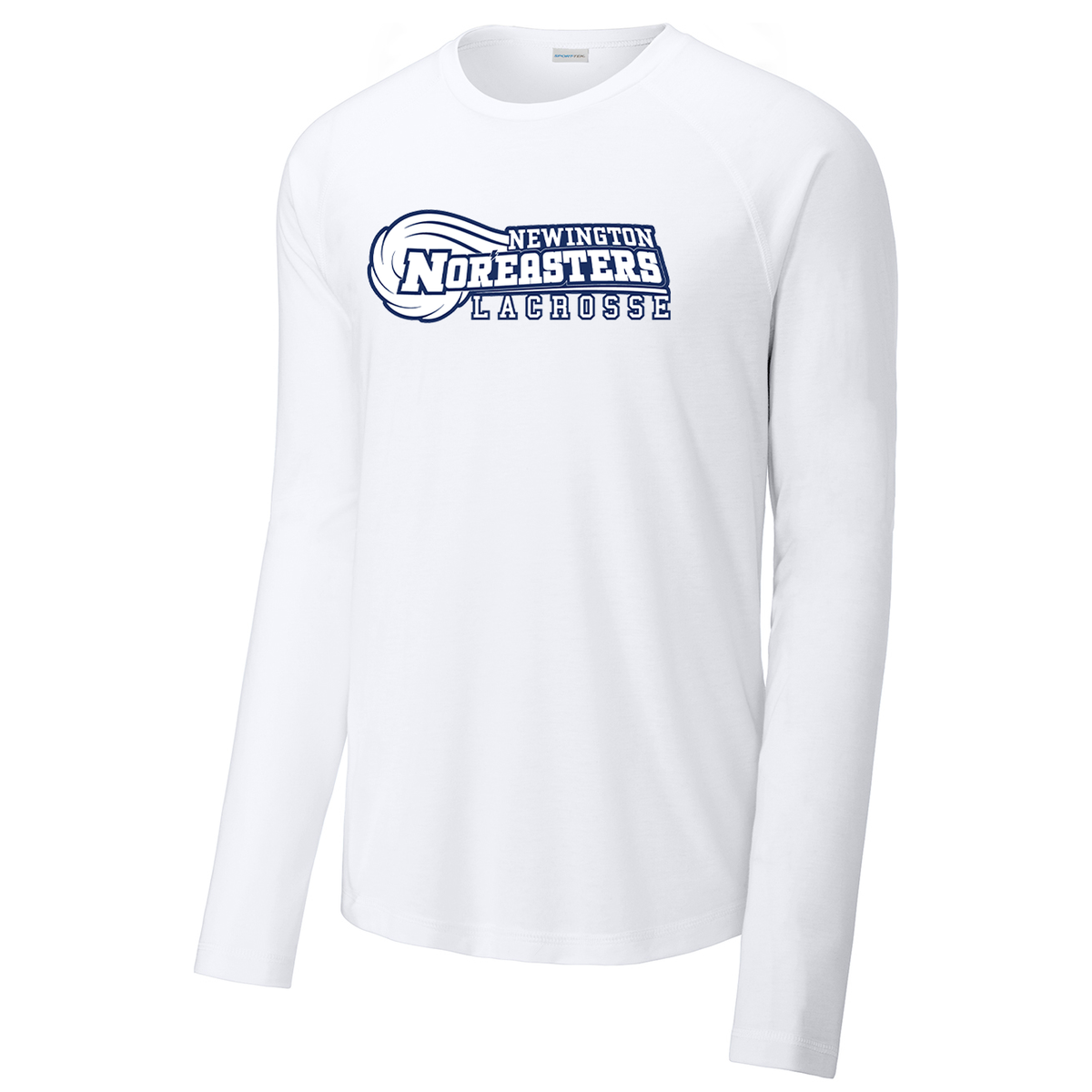 Newington High School Lacrosse Long Sleeve Raglan CottonTouch