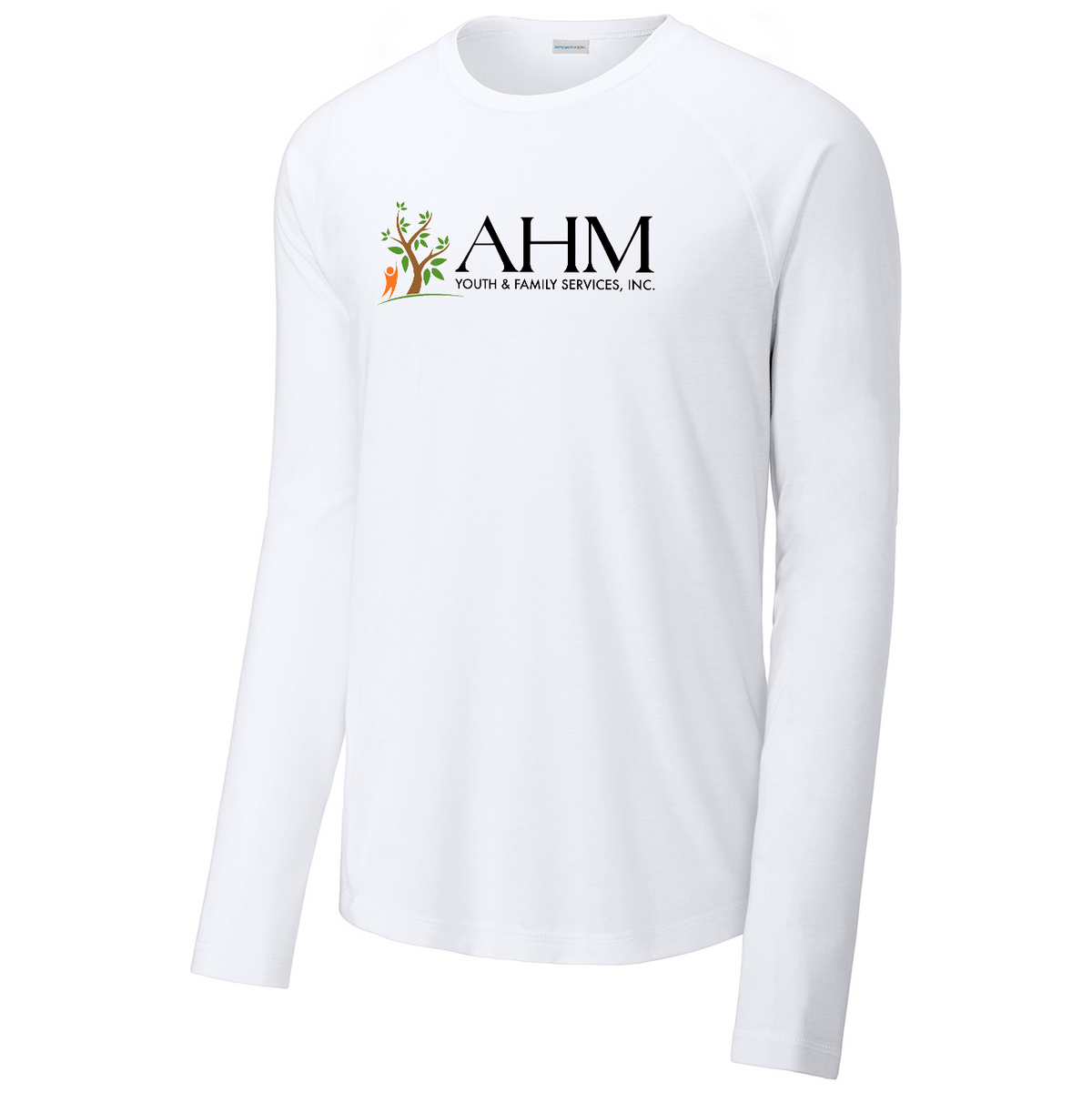 AHM Youth & Family Services Long Sleeve Raglan CottonTouch