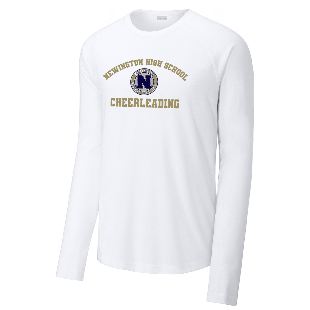 Newington HS Cheer Long Sleeve Raglan CottonTouch