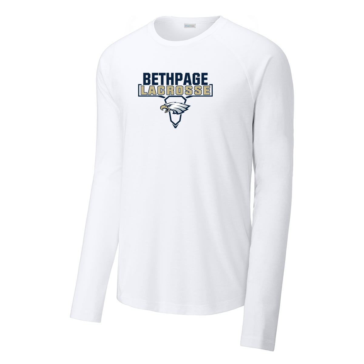 Bethpage HS Lacrosse Long Sleeve Raglan CottonTouch
