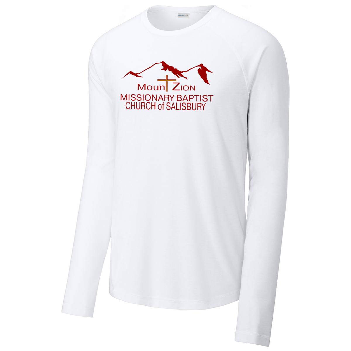 Mount Zion Missionary Baptist Church Long Sleeve Raglan CottonTouch