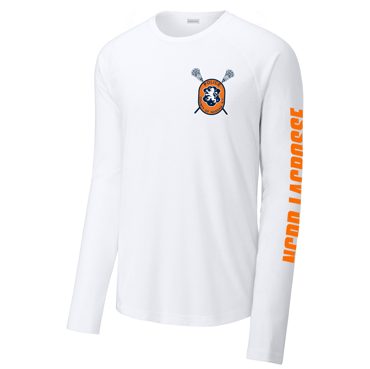 NCPD Lacrosse Long Sleeve Raglan CottonTouch