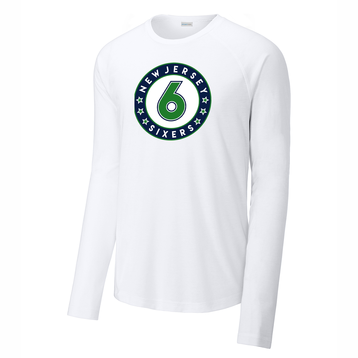 New Jersey Sixers Long Sleeve Raglan CottonTouch