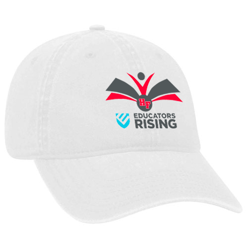 HF Educators Rising Low Profile Dad Hat