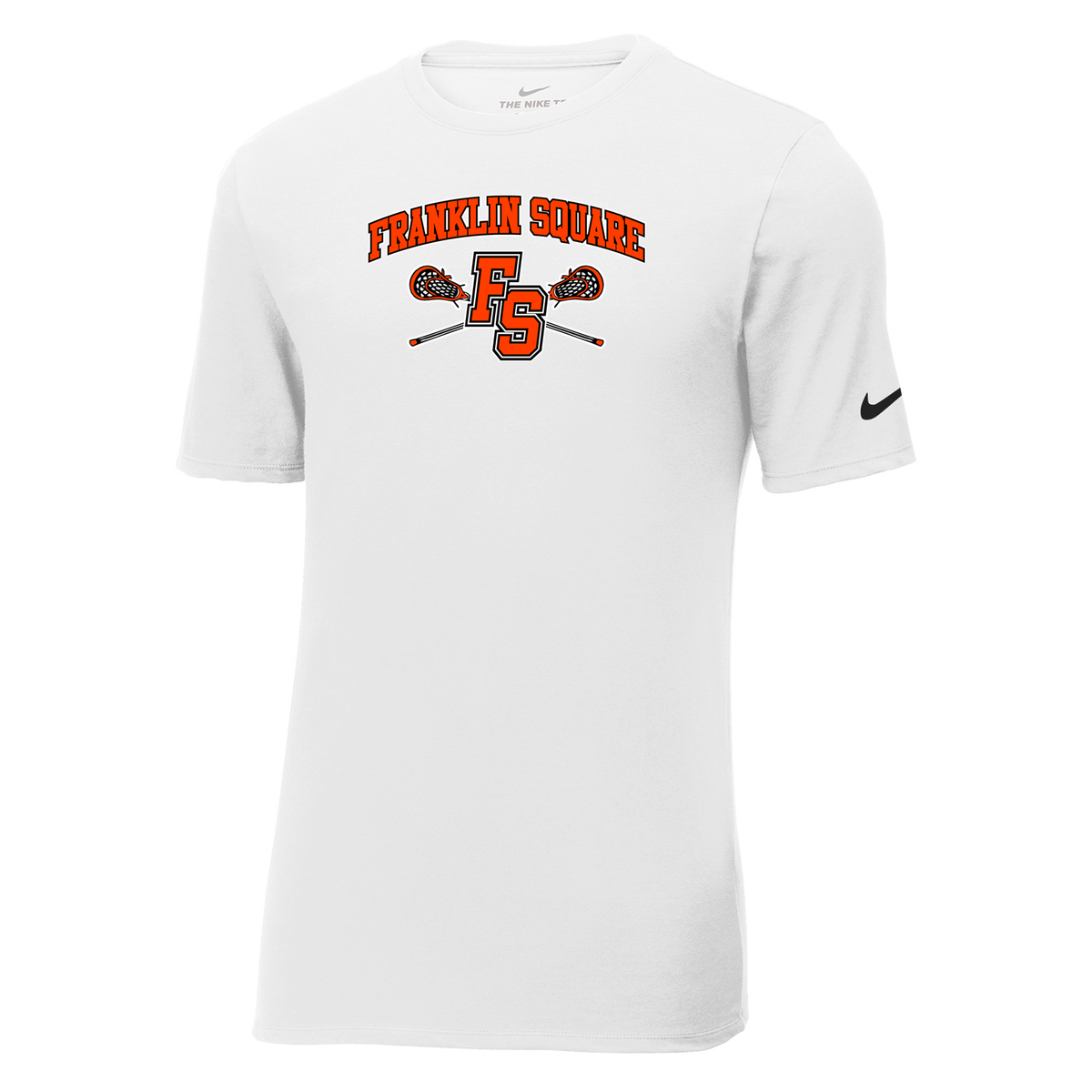 Franklin Square Lacrosse Nike Core Cotton Tee