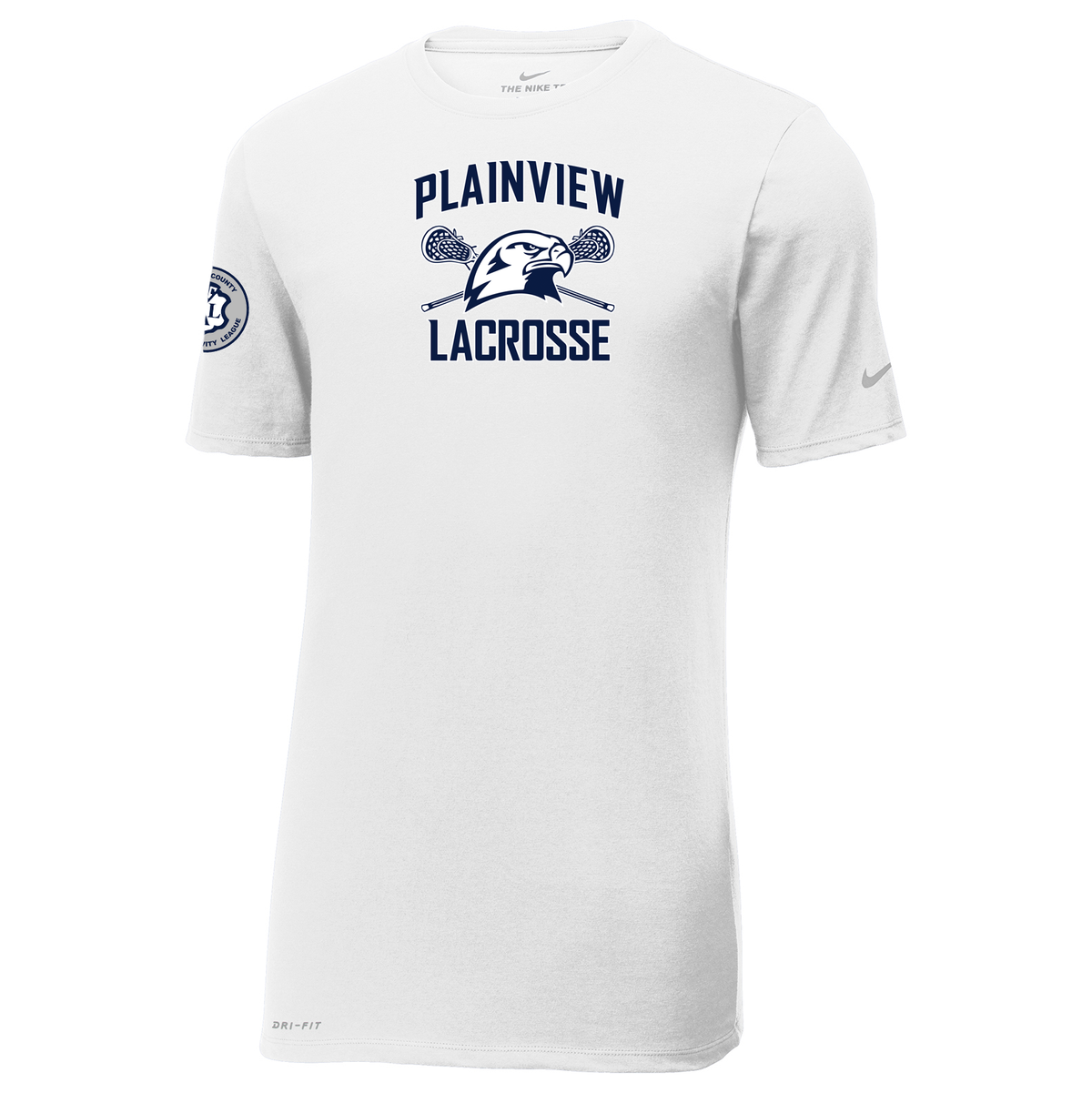 Plainview PAL Lacrosse Nike Dri-FIT Tee