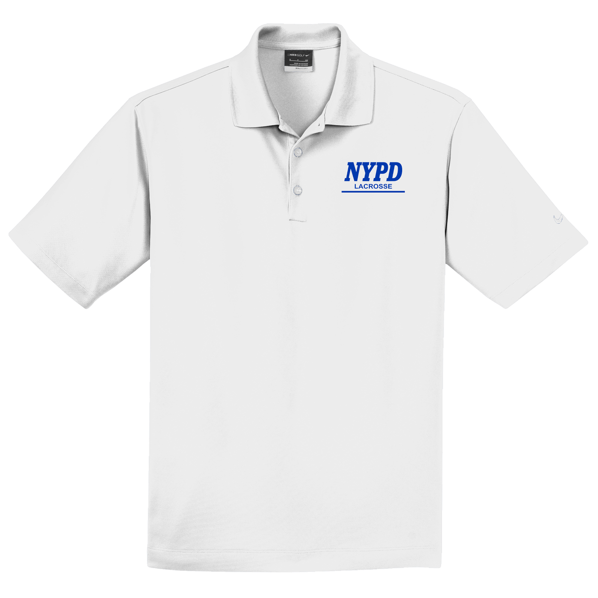 NYPD Lacrosse Nike Dri-FIT Micro Pique 2.0 Polo