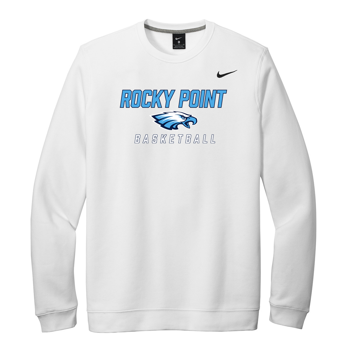 Rocky Point Varsity Basketball Nike Fleece Crew Neck