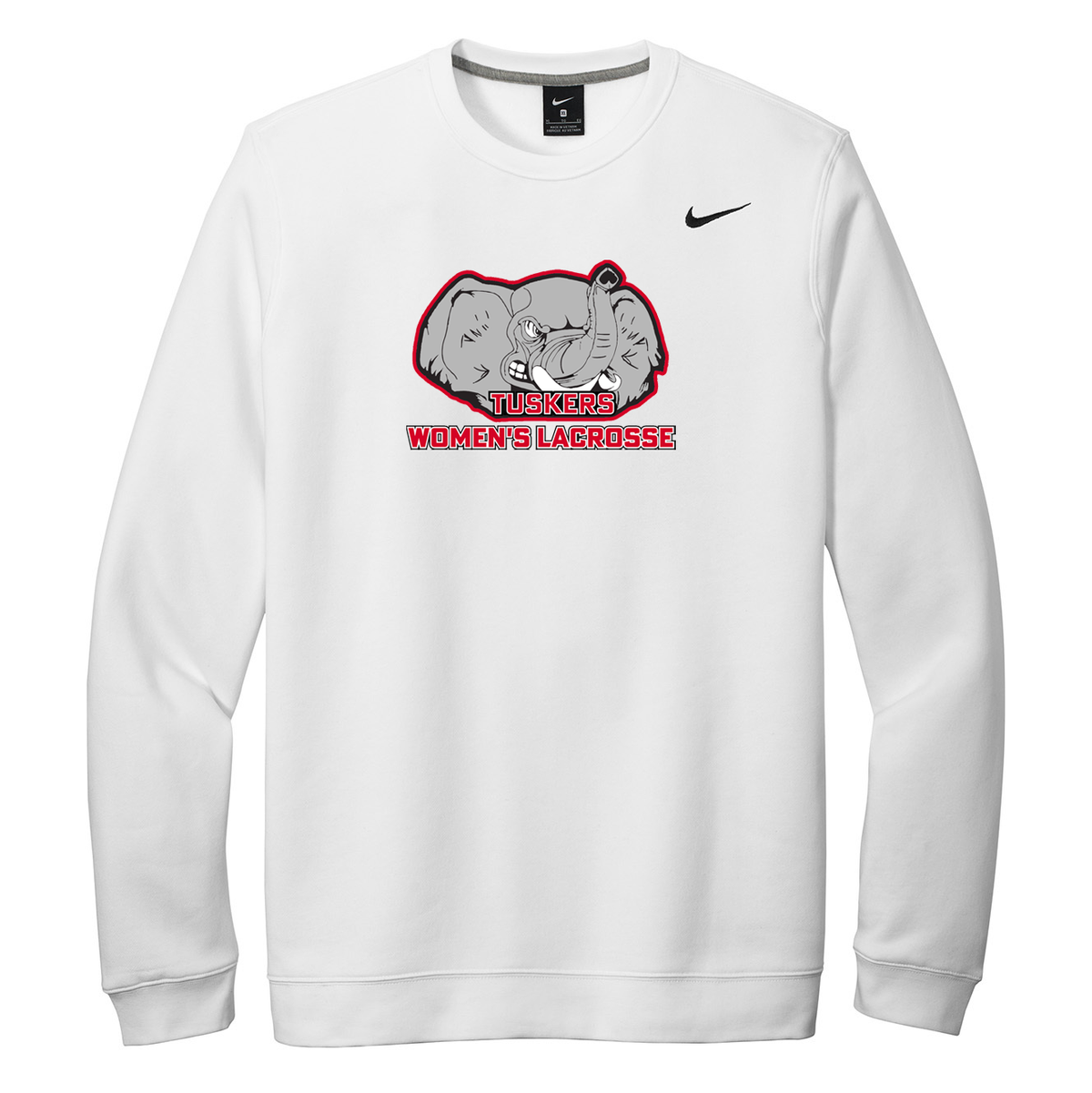 Somers HS Girls Varsity Lacrosse Nike Fleece Crew Neck