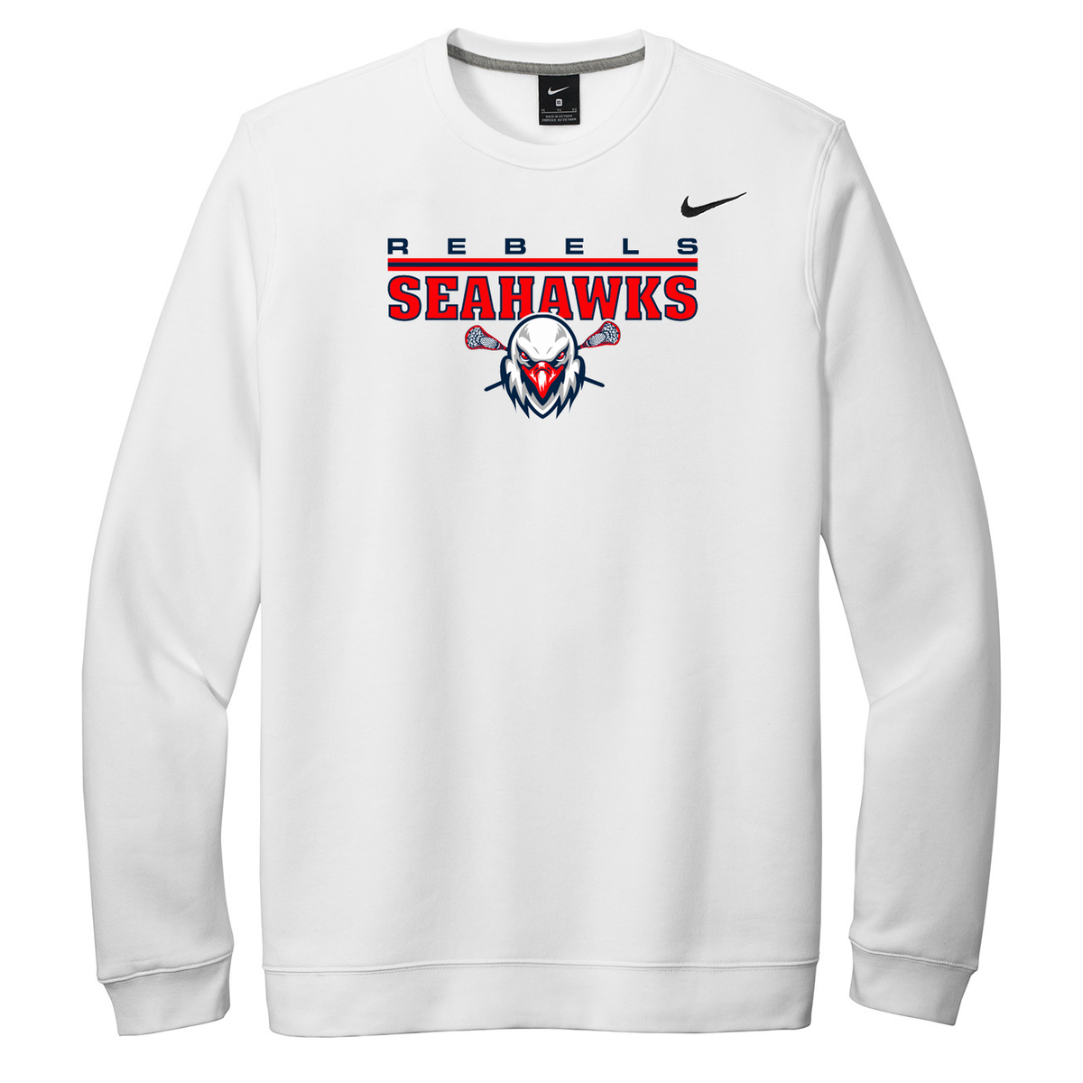 Rebels Seahawks Nike Fleece Crew Neck