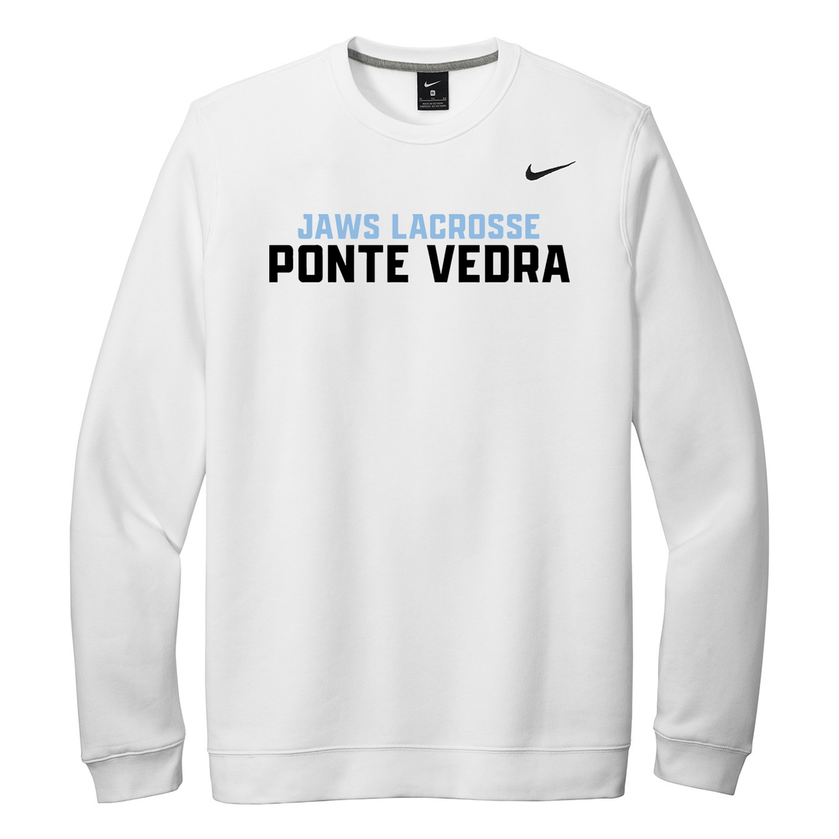 Ponte Vedra JAWS Lacrosse Nike Fleece Crew Neck