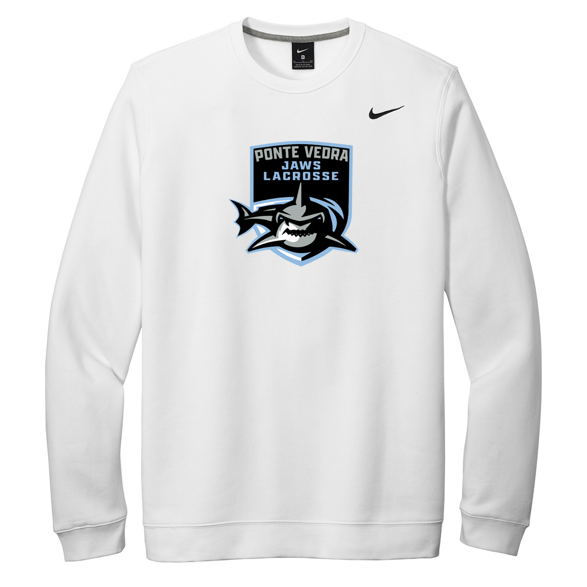 Ponte Vedra JAWS Lacrosse Nike Fleece Crew Neck