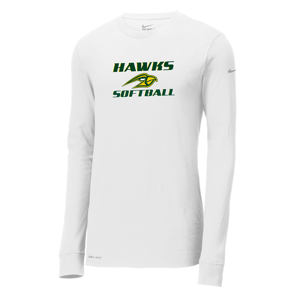 Hillsdale Hawks Nike Dri-FIT Long Sleeve Tee