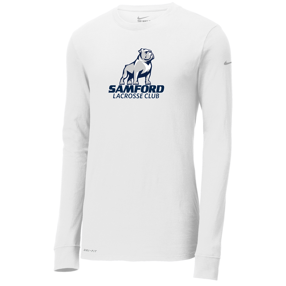 Samford University Lacrosse Club Nike Dri-FIT Long Sleeve Tee