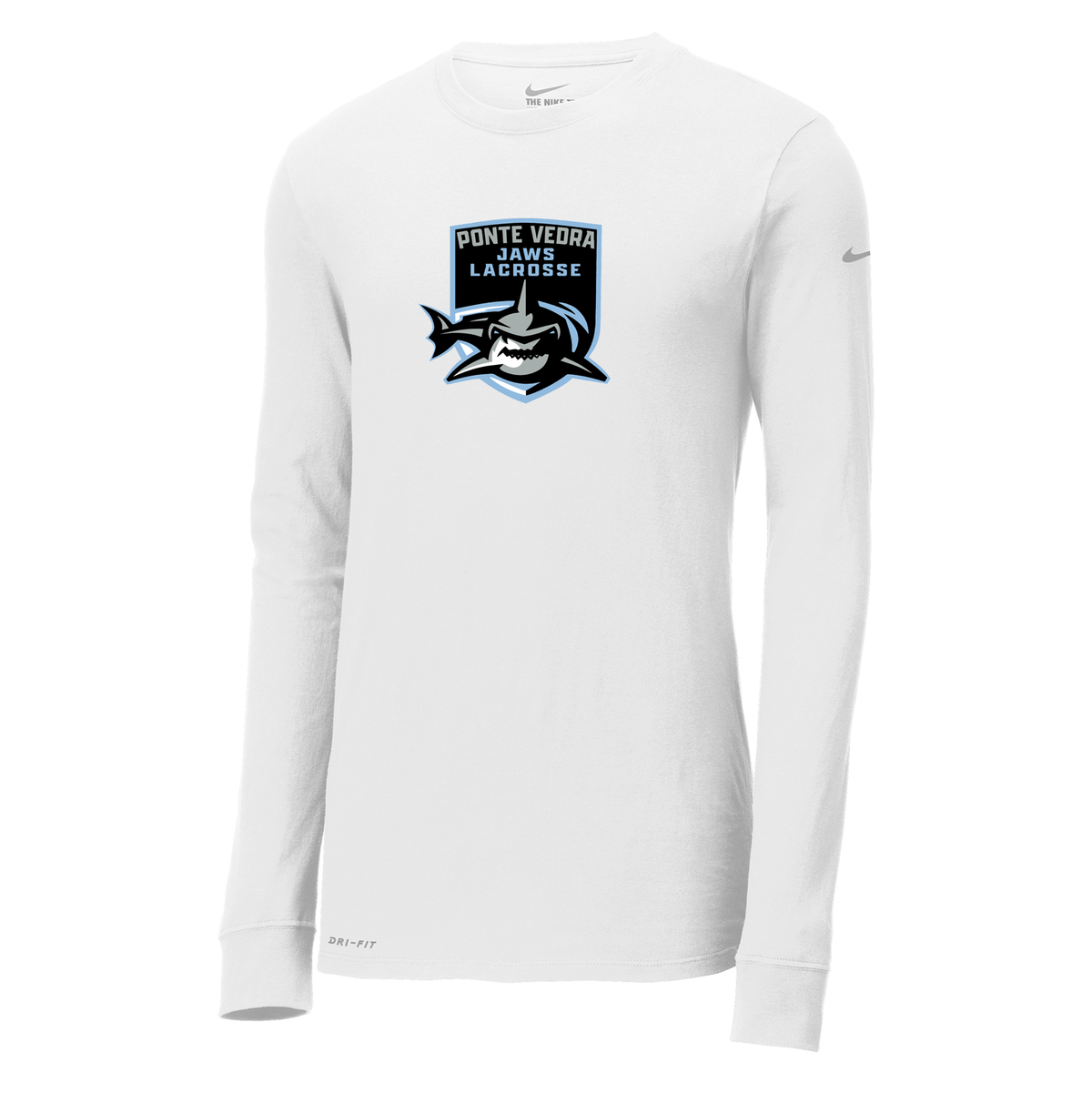 Ponte Vedra JAWS Lacrosse Nike Dri-FIT Long Sleeve Tee