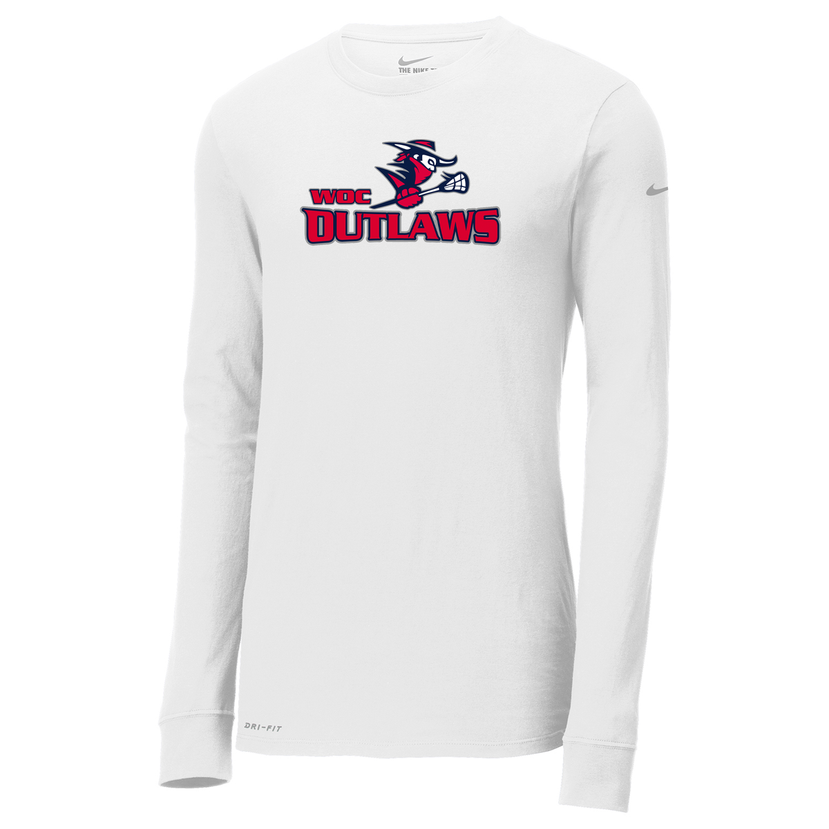 WOC Outlaws Lacrosse Club Nike Dri-FIT Long Sleeve Tee