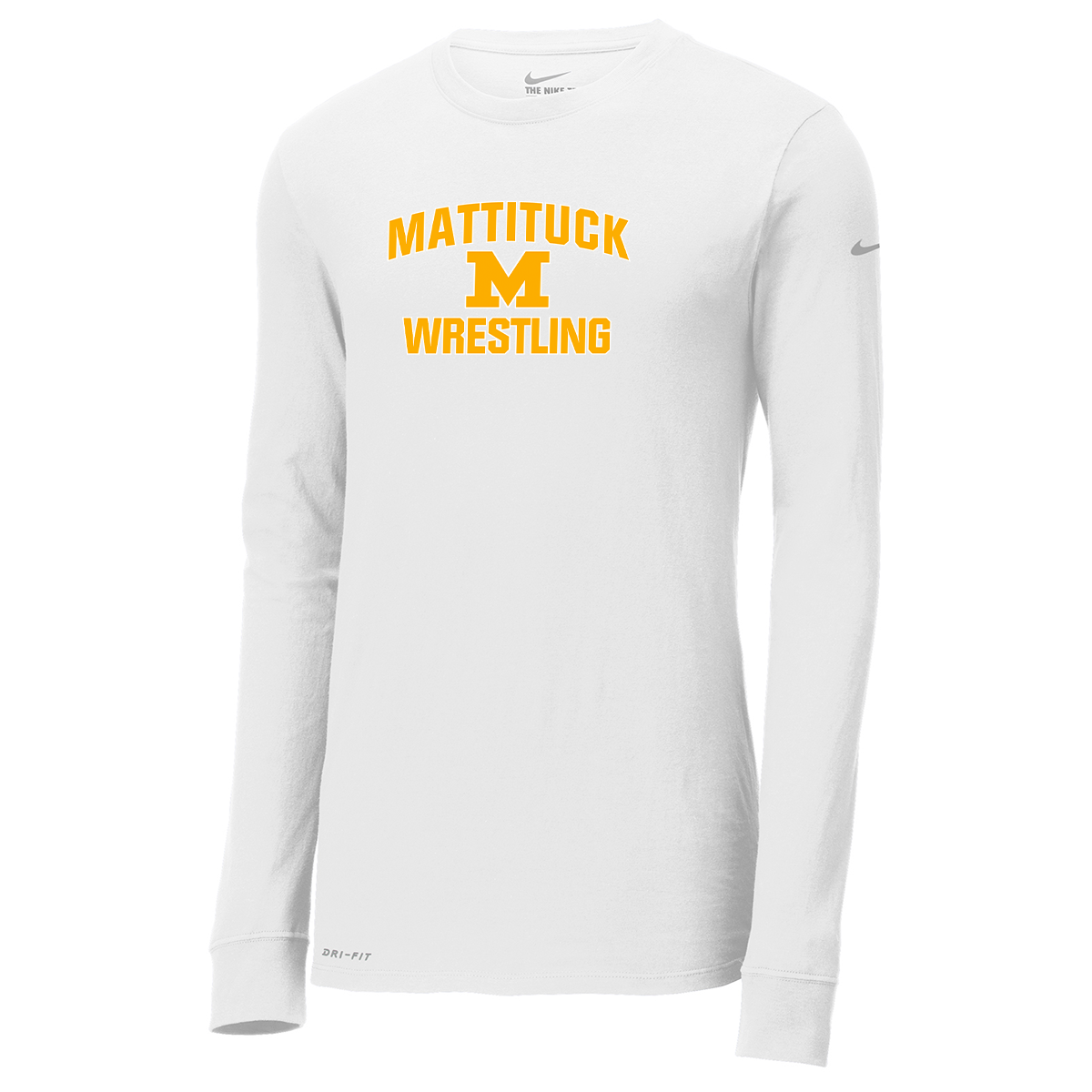 Mattituck Wrestling Nike Dri-FIT Long Sleeve Tee