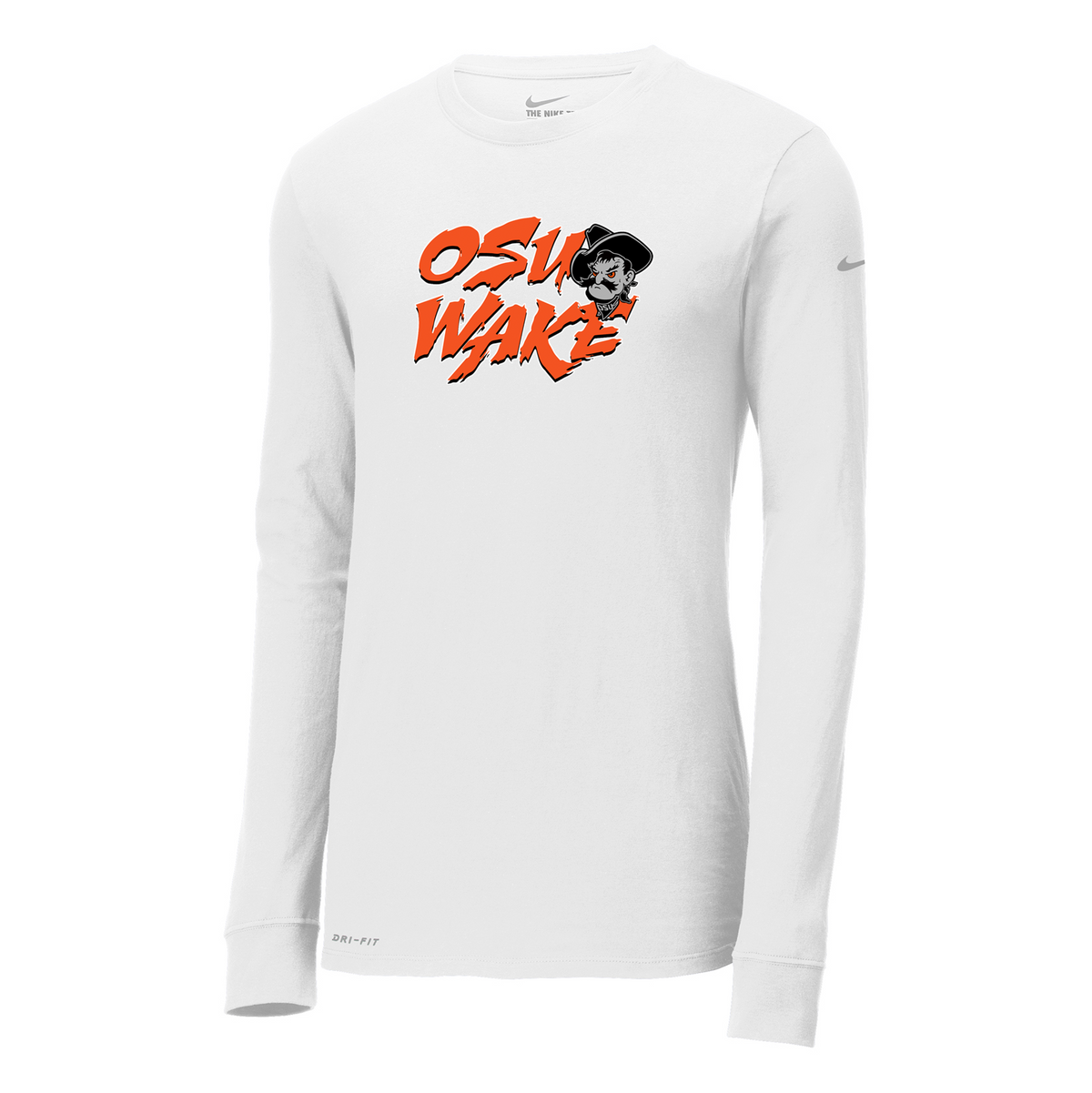 OK State Wakeboarding Nike Dri-FIT Long Sleeve Tee