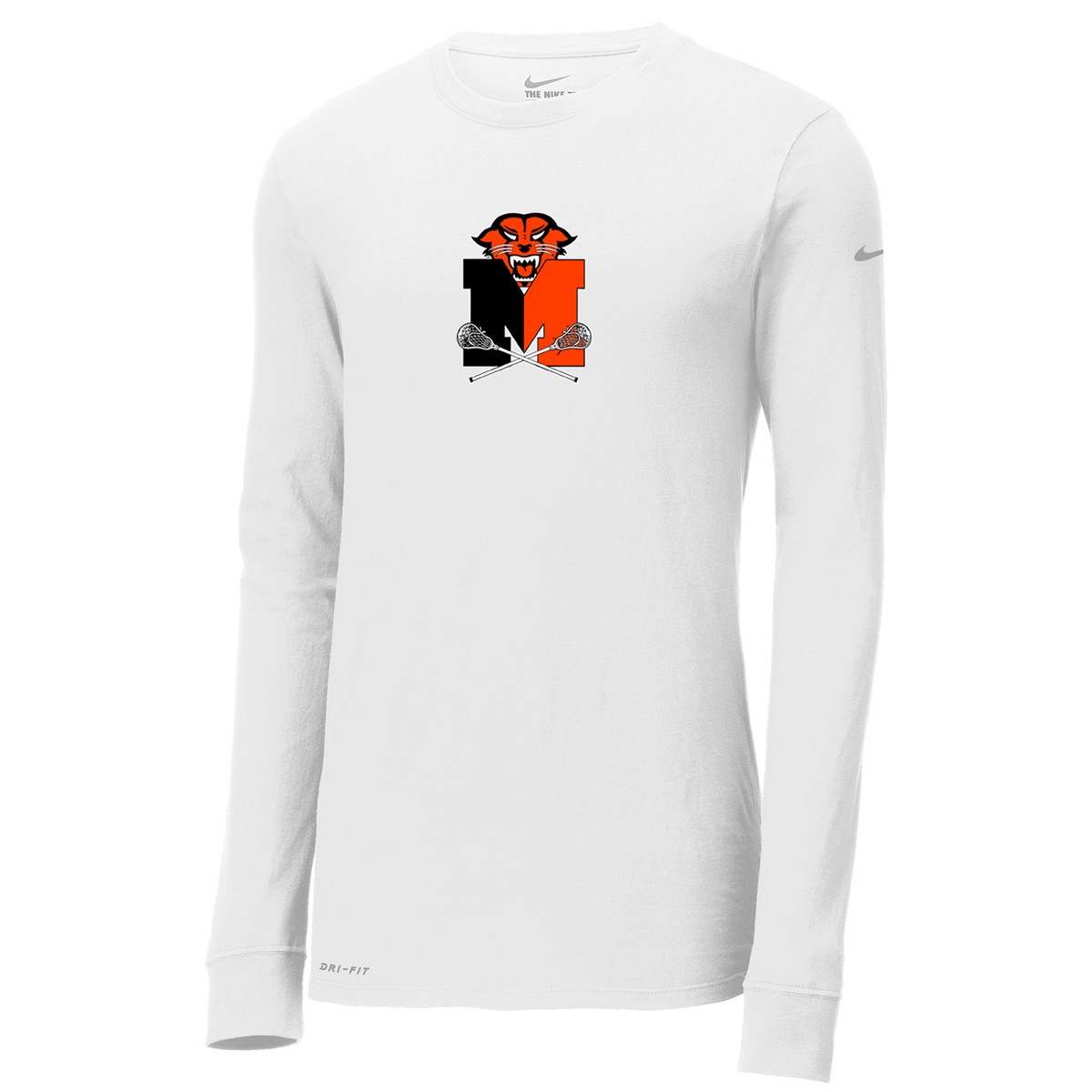 Monroe Bearcats Lacrosse Nike Dri-FIT Long Sleeve Tee