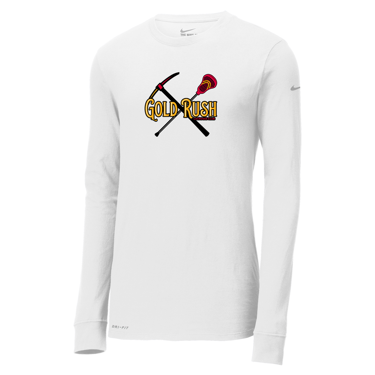 Gold Rush Lacrosse Nike Dri-FIT Long Sleeve Tee