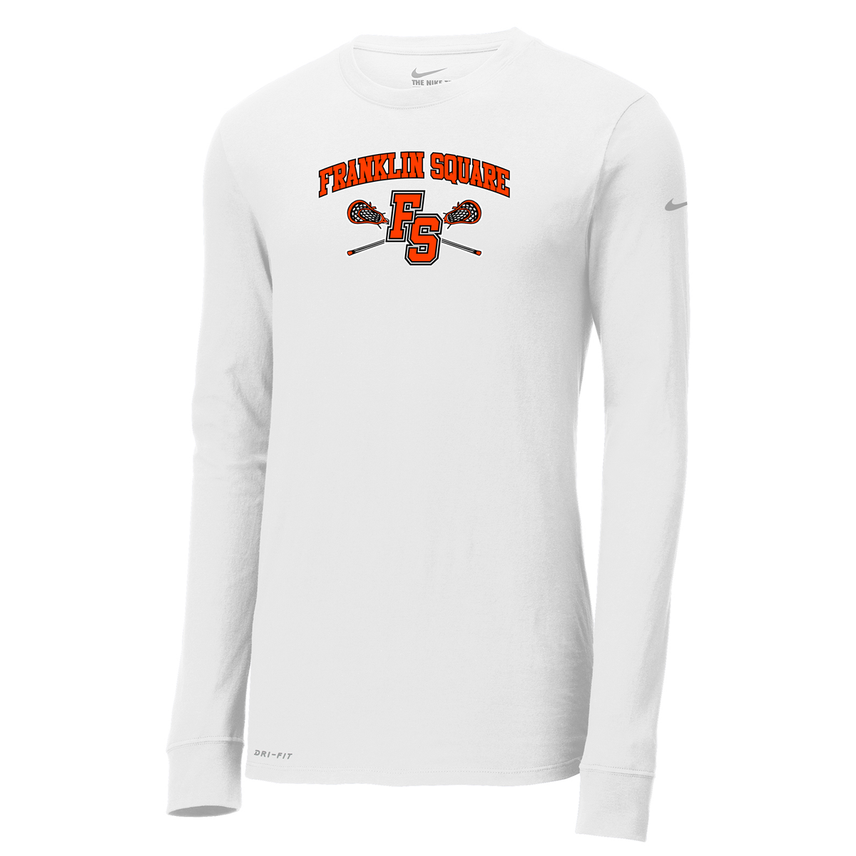 Franklin Square Lacrosse Nike Dri-FIT Long Sleeve Tee