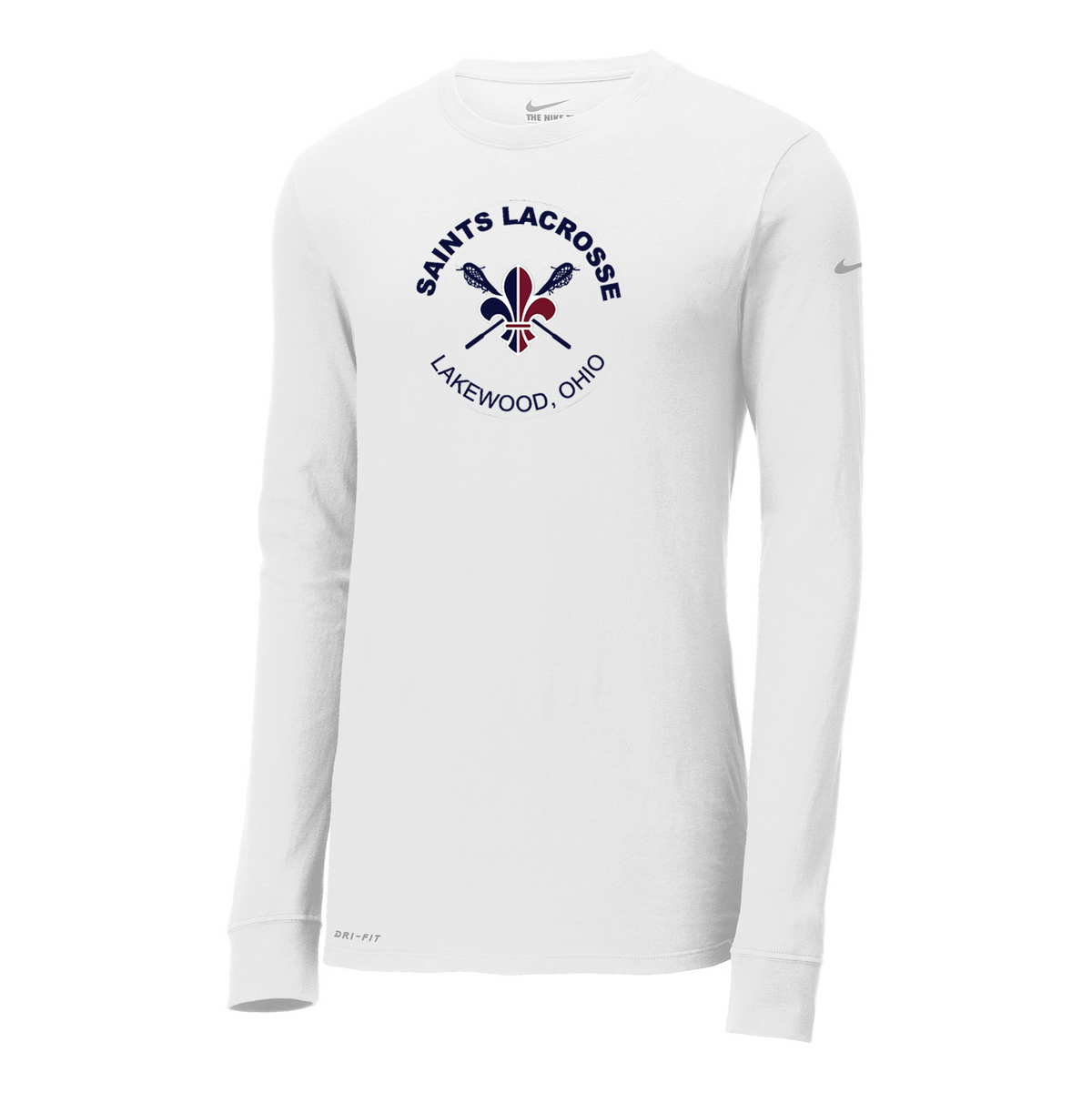 Lakewood Saints Lacrosse Nike Dri-FIT Long Sleeve Tee