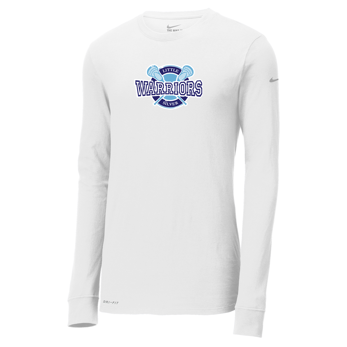 Little Silver Lacrosse Nike Dri-FIT Long Sleeve Tee