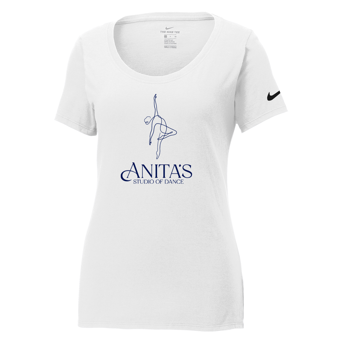 Anita's Studio of Dance Nike Ladies Core Cotton Tee