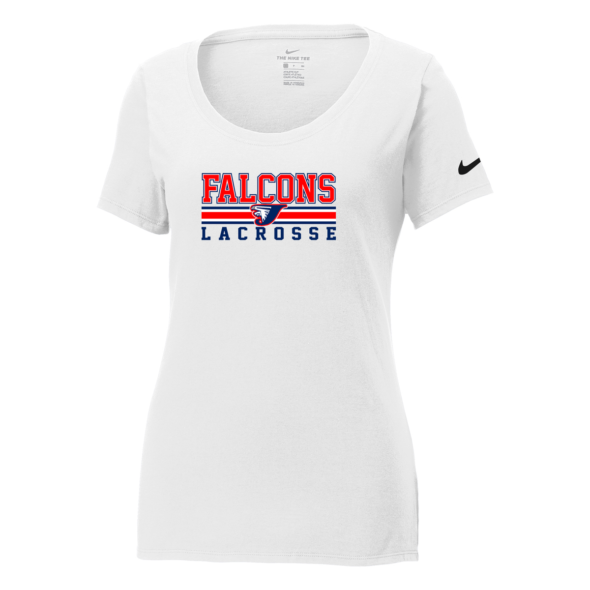 Jordan Falcons Girls Lacrosse Nike Ladies Core Cotton Tee