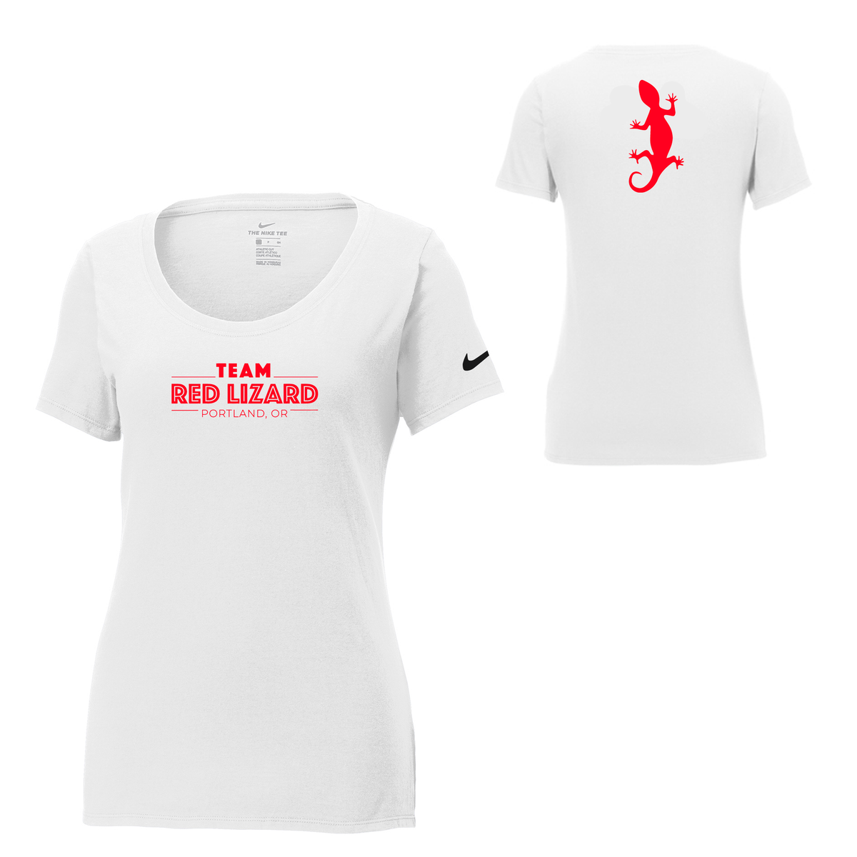 Team Red Lizard Nike Ladies Core Cotton Tee