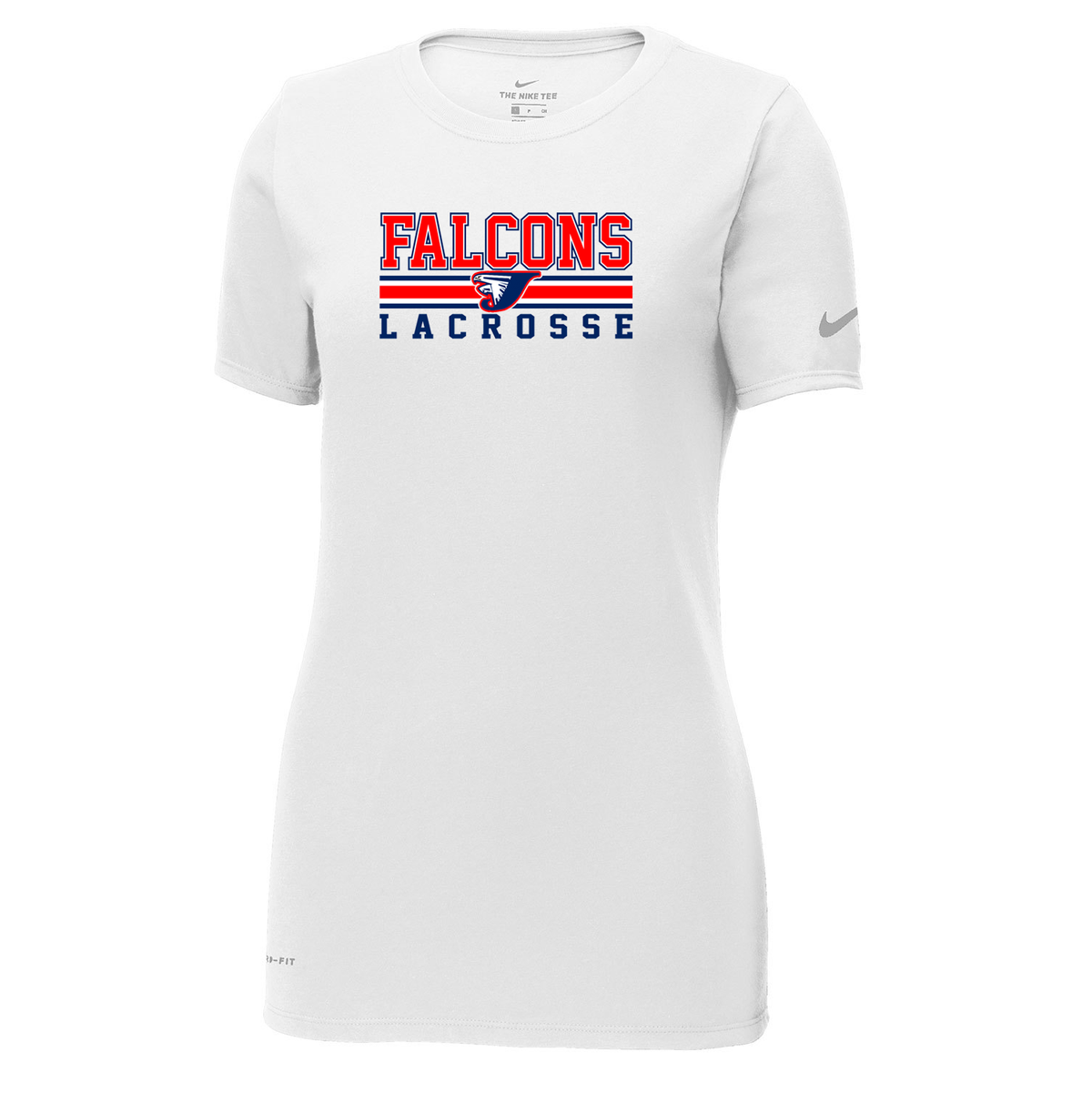 Jordan Falcons Girls Lacrosse Nike Ladies Dri-FIT Tee