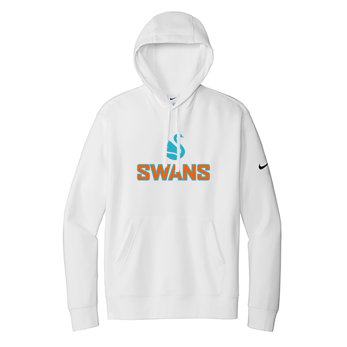 Swans Lacrosse Nike Fleece Swoosh Hoodie