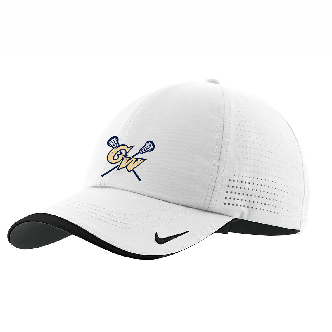 GWU Club Lacrosse Nike Swoosh Cap