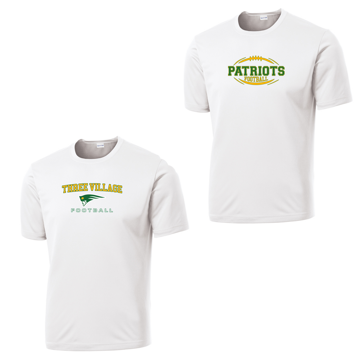 Three Village Football Performance T-Shirt