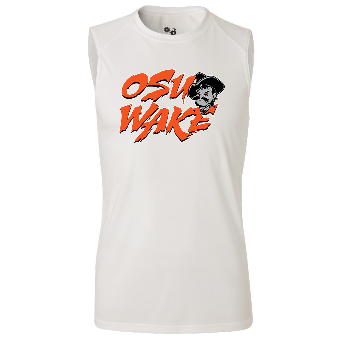 OK State Wakeboarding B-Core Sleeveless Performance Tank