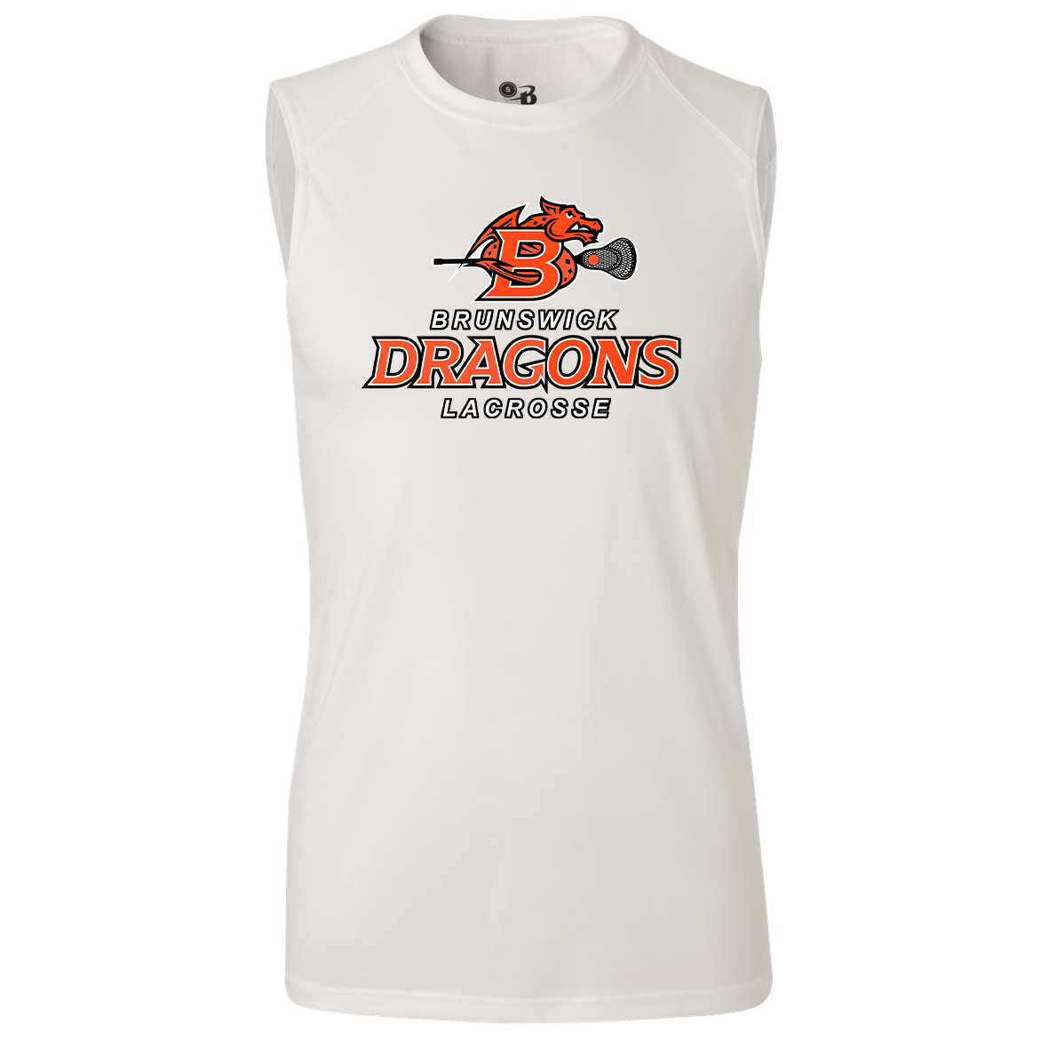 Brunswick Dragons Lacrosse B-Core Sleeveless Performance Tank