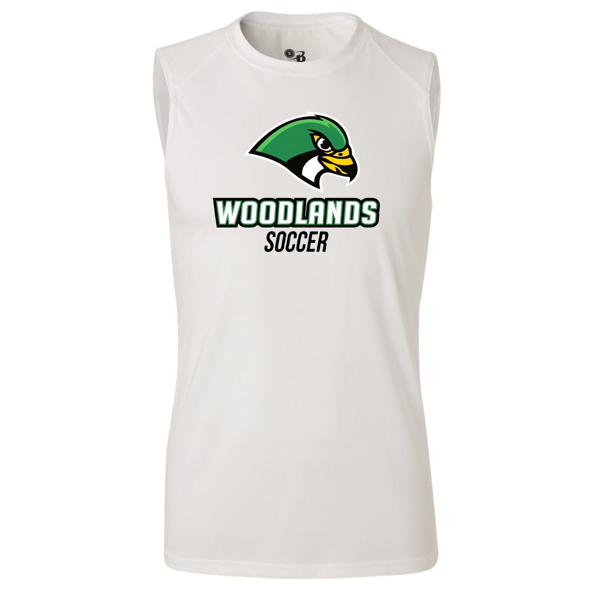 Woodland Falcons High School Soccer B-Core Sleeveless Performance Tank