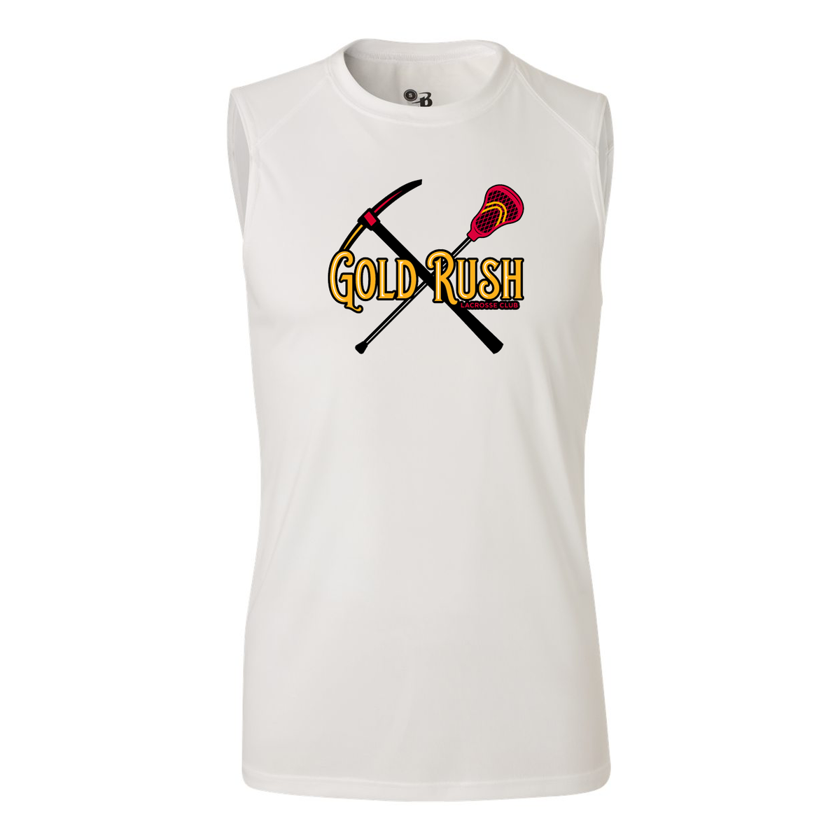 Gold Rush Lacrosse B-Core Sleeveless Performance Tank