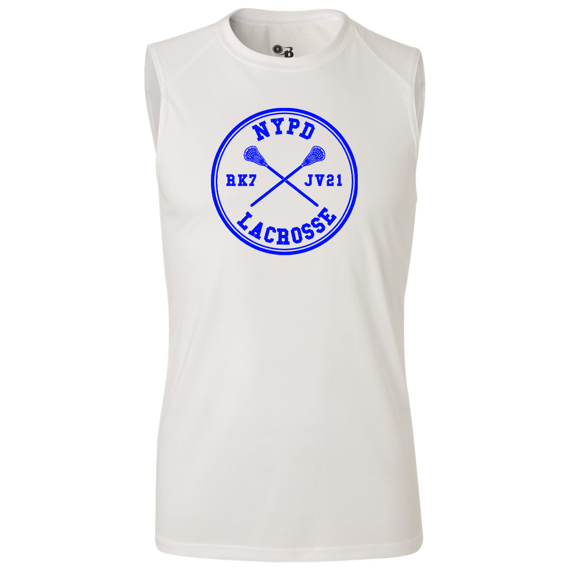 NYPD Lacrosse Sleeveless Performance Tank