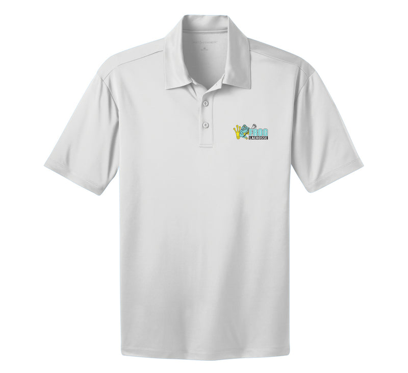 Frog Girls Lacrosse White Polo