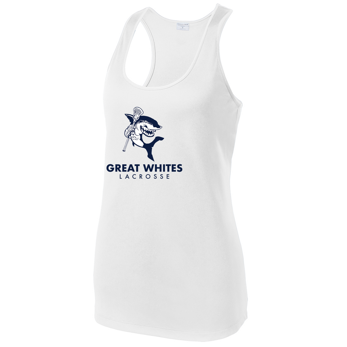 Great Whites Lacrosse Women's Racerback Tank