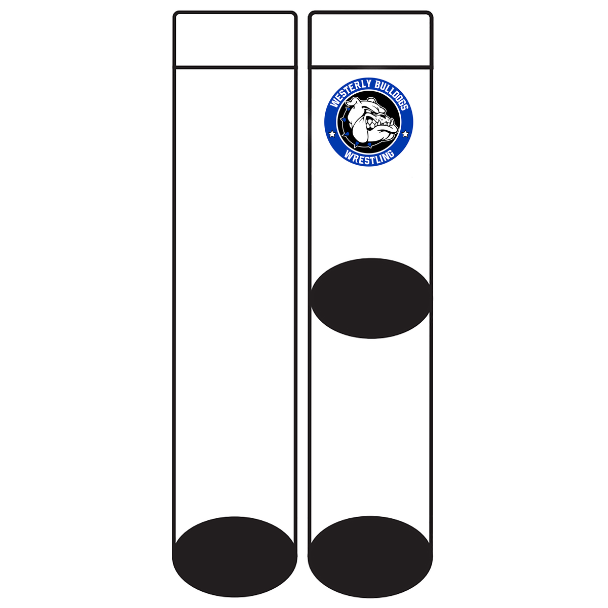 Westerly Wrestling Club Socks