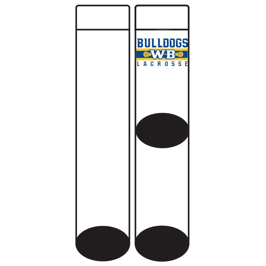 WB Bulldogs Lacrosse Socks