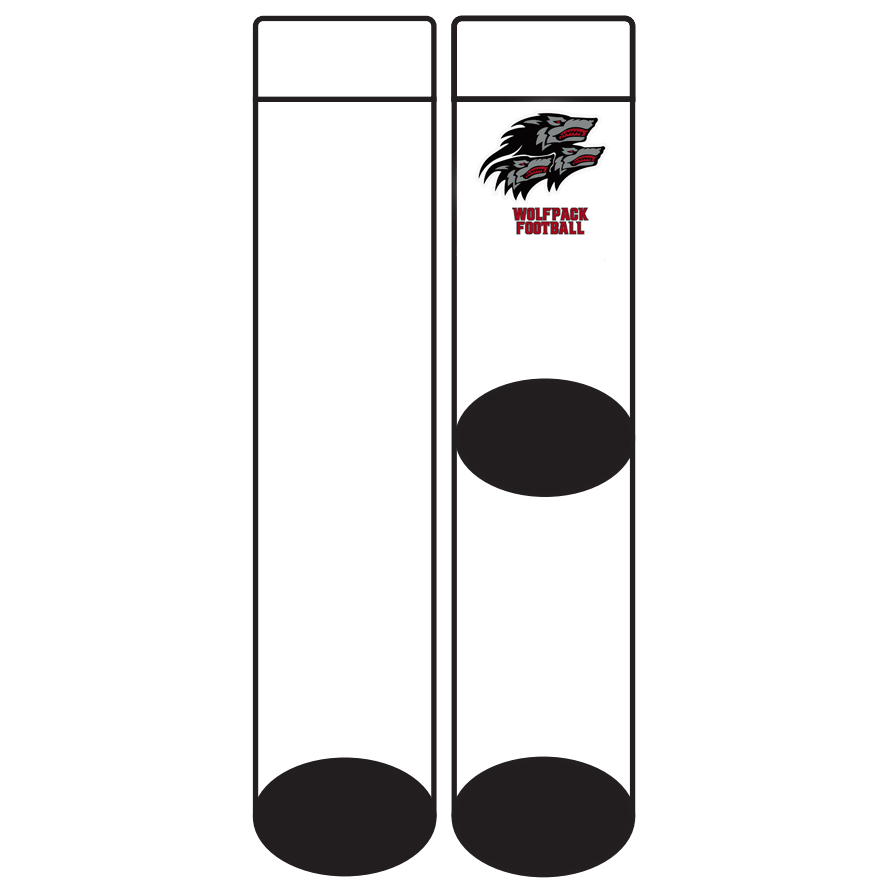 North Houston Wolfpack Football Socks