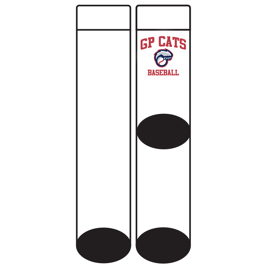 GP Cats Baseball Socks