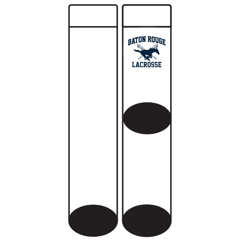 Baton Rouge Mustangs Socks