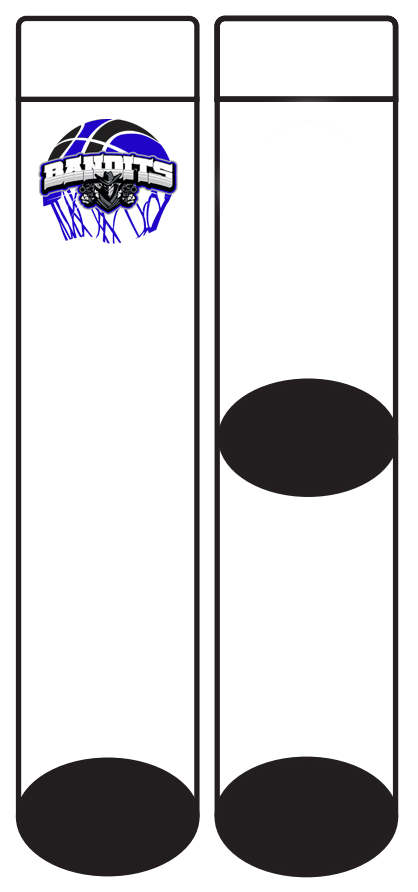 Capital City Bandits Basketball Socks